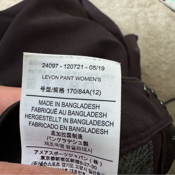 ARCTERYX ladies’ Levon pant in dark purple “Dimma” color 12 - Picture 6 of 10